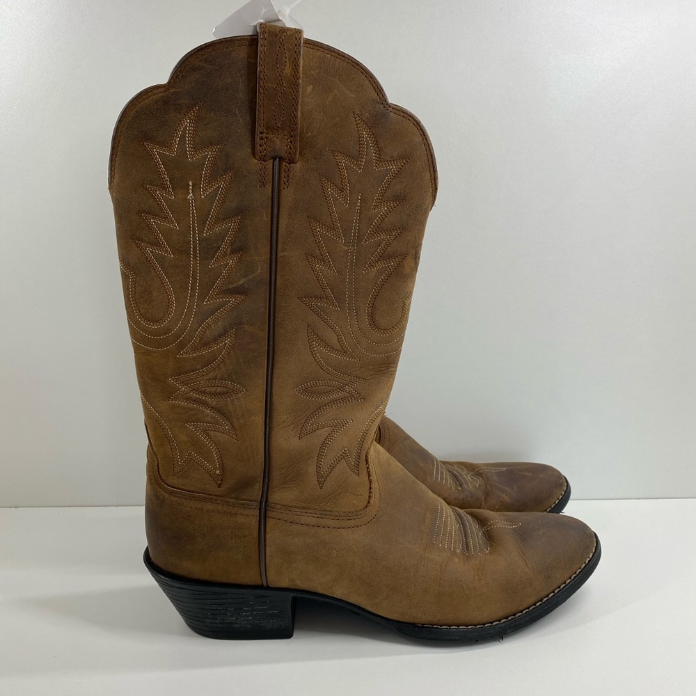 ARIAT mid calf boots leather boots SIZE 8